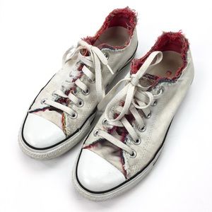 Converse All Star Low-Top Distressed Rainbow Pride